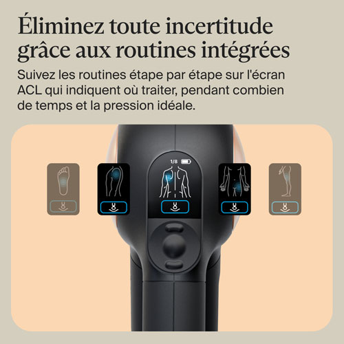 Appareil de massage portatif à percussion Theragun Sense de Therabody