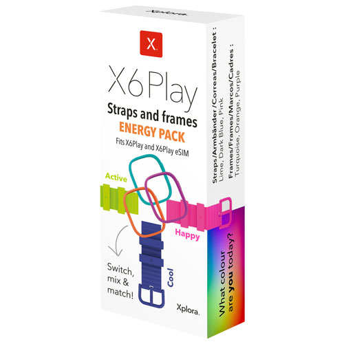 Xplora Energy Watch Strap & Frame Pack for Xplora X6 Play - Small / Medium