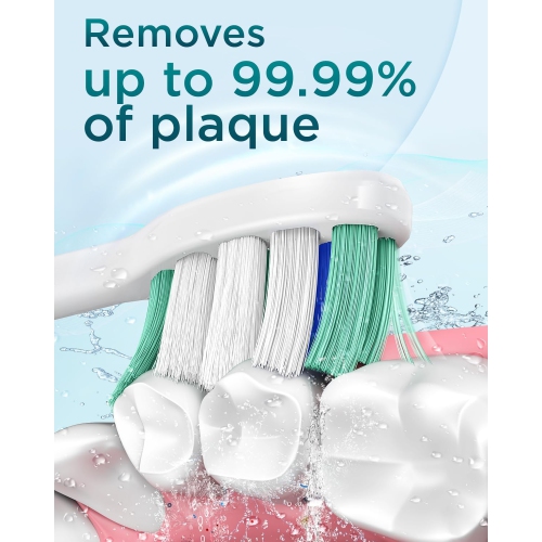 Ultrasonic Toothbrush for Adults - MISSCOZY Reachargeable Electric Toothbrush with 8 Brush Heads, Travling Case, 5 Modes & Smart Timer, Ultra Sonic