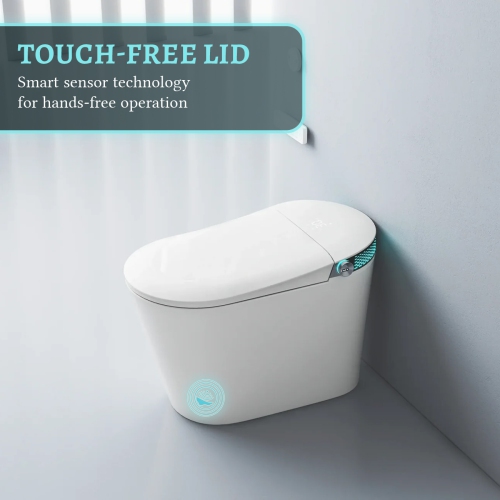 SERA BATHROOM Wynter Smart Bidet Toilet, One-Piece Toilet with Auto Jet Flush, Auto Open/Close Lid, Warm Water Wash, Warm-Air Dryer, Heated Seat,