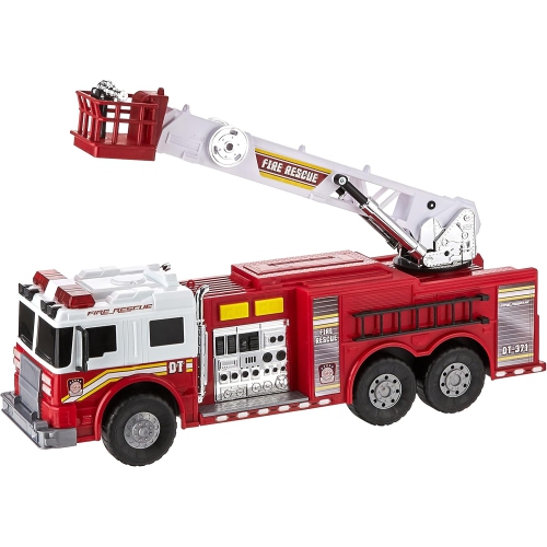 DICKIE TOYS, camion de pompiers géant, 24 pouces, rouge