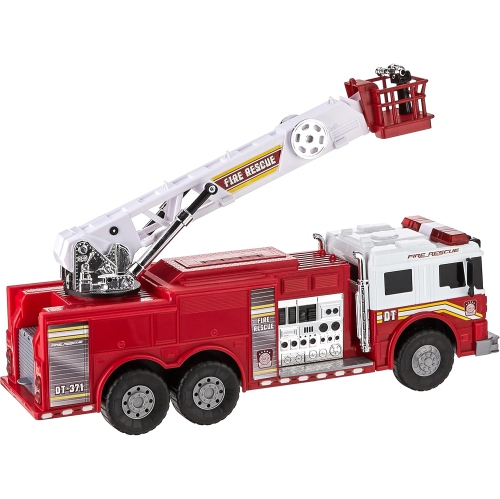 DICKIE TOYS, camion de pompiers géant, 24 pouces, rouge