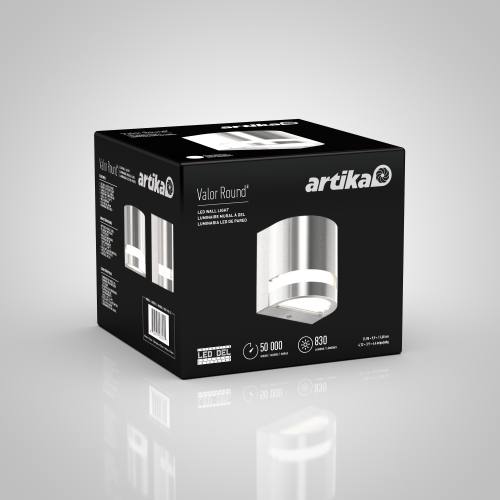 Valor Round Stainless Steel