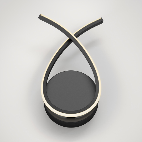 Gamma LED sconce 5CCT light Black