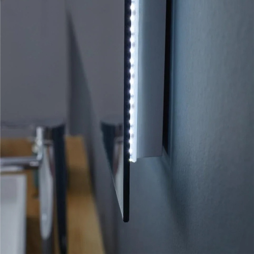 Miroir de SALLE DE BAIN DE 36 po LED rétroéclairé M-971 avec temps, température, désembueur, Bluetooth, haut-parleurs intégrés, Écran intégré -