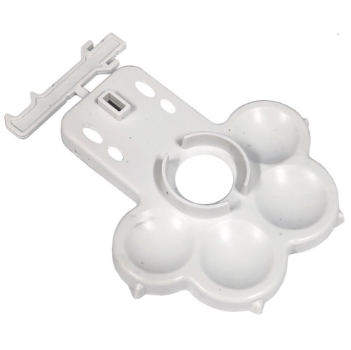 Palette de peintre Kitty Caddy Purrfect d'Atlas Games&nbsp;: Blanc