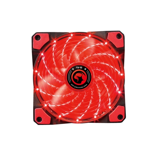 Marvo FN-10 120mm LED Backlit Case Fan, Red