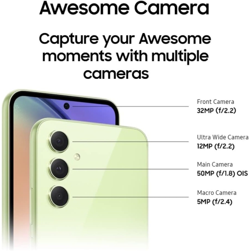 Refurbished - Samsung Galaxy A54 5G 256GB - Black - Unlocked