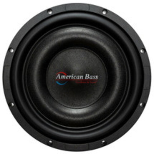 Haut-parleur d'extrêmes graves mince 500&nbsp;W RMS TM-1044 10&nbsp;po d'American Bass - 4&nbsp;Ohm double