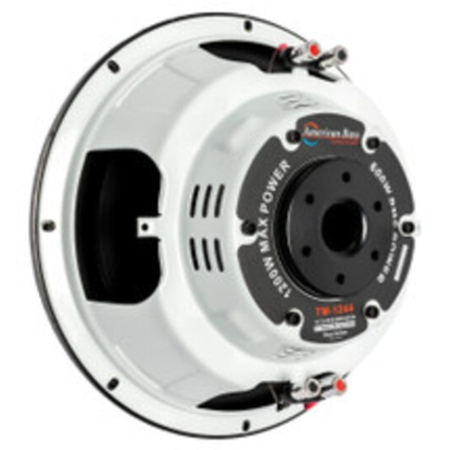 Haut-parleur d'extrêmes graves mince 600&nbsp;W RMS TM-1244 12&nbsp;po d'American Bass - 4&nbsp;Ohm double