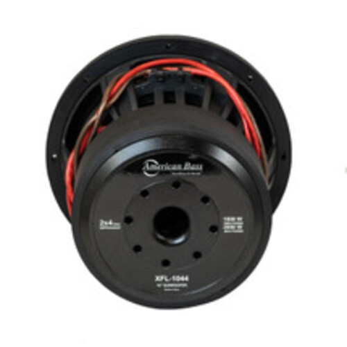 Haut-parleur d'extrêmes graves de 10&nbsp;po et 1500 W RMS XFL-1044 d'American Bass - Deux 4&nbsp;Ohm