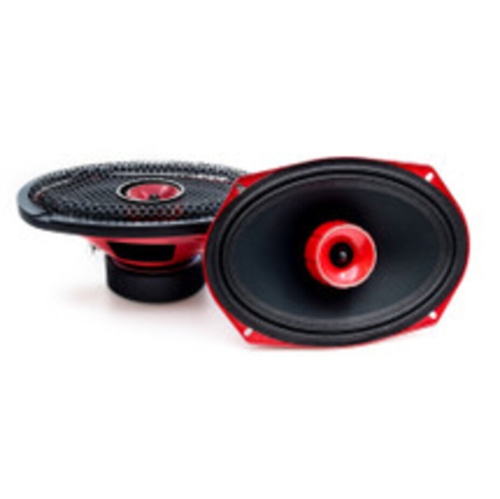 American Bass GF-69 MR Godfather 6x9" 300W RMS Midrange Speakers with Horn