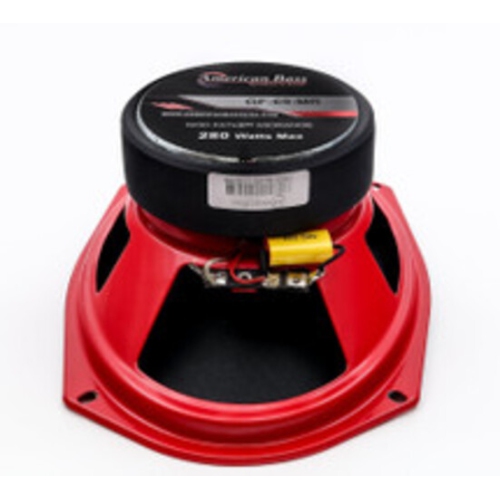 American Bass GF-69 MR Godfather 6x9" 300W RMS Midrange Speakers with Horn