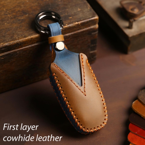 Popular car key fobs for the Ford Raptor, F150, Edge, Explorer, and Mondeo – blue retro-style smart key fob.