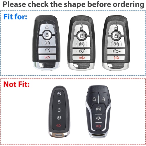 Popular car key fobs for the Ford Raptor, F150, Edge, Explorer, and Mondeo – brown retro-style smart key fob.