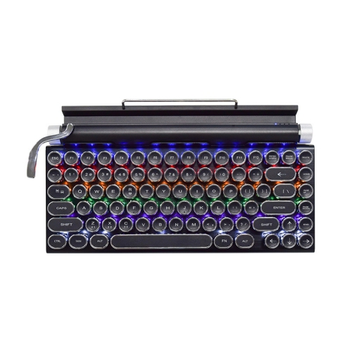 THE WAY  83-Key Dual-Mode Mechanical Keyboard \w Switches, RGB Backlightingtooth/wired Dual-Mode, N-Key Rollover, And Hot-Swappable Switches For