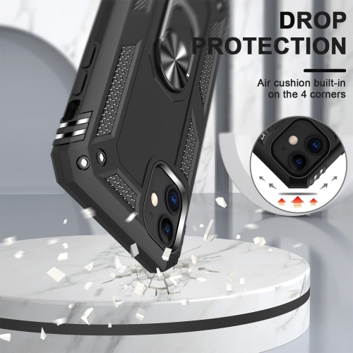 Tasnim pour iPhone 14 Pro Max, étui pour iPhone 14 Pro Max avec protecteur d'écran, étuis de protection de qualité militaire avec anneau pour iPhone