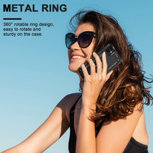 Tasnim For iPhone 14 Pro Max Case, iPhone 14 Pro Max Phone Case with Screen Protector, Military Grade Protective Cases with Ring for iPhone 14 Pro Max