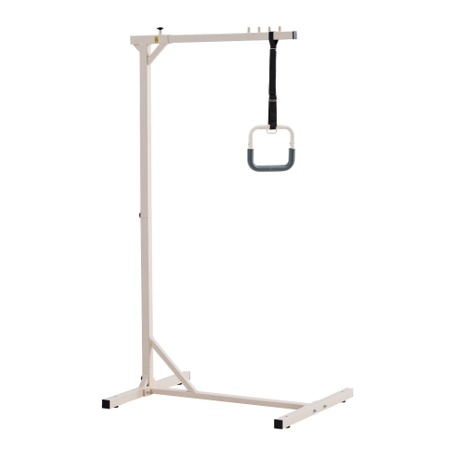 VEVOR 250 LBS Trapeze Bar for Bed Mobility, Heavy-Duty Steel Free Standing Trapeze Bar, Hospital Bed Pull Up Assist for Elderly & Disabled, Ideal for