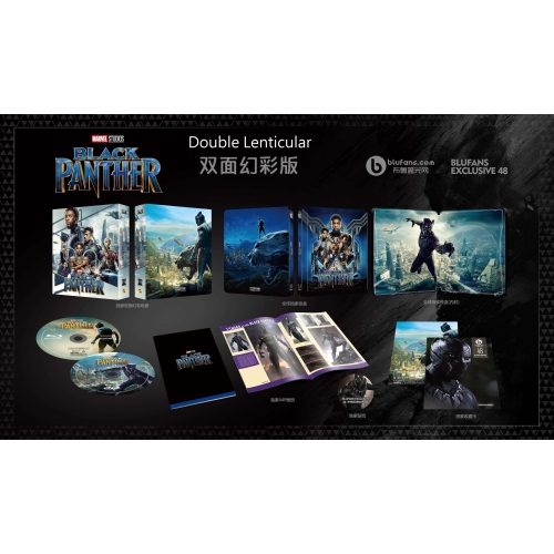 Black Panther [3D+2D Blu-ray] [SteelBook]