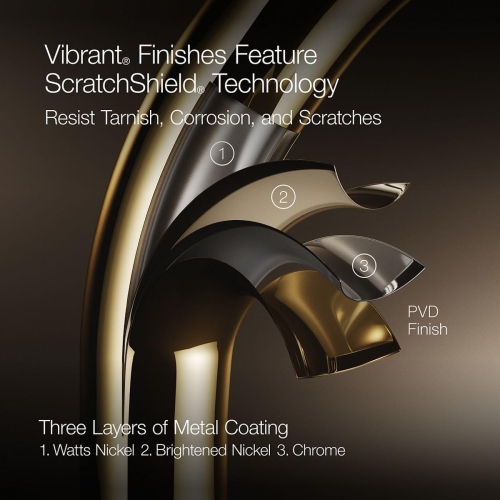 KOHLER K-T97328-4-SN Purist Floor-Mount Bath Filler with Handshower, Polished Nickel