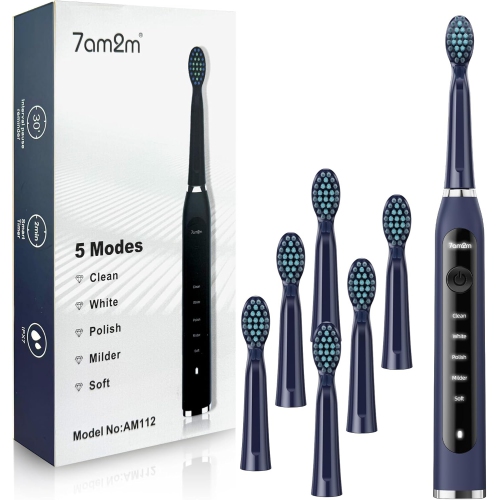 7AM2M  Electric Toothbrush In Blue