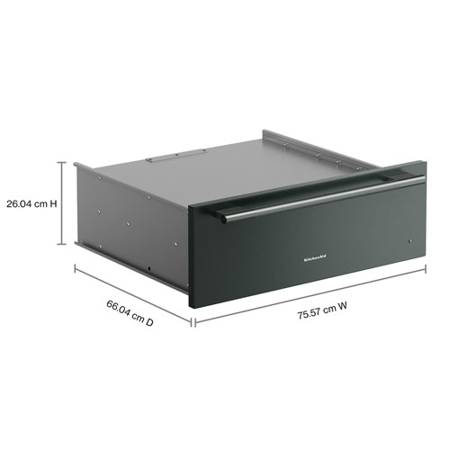 Tiroir-réchaud électrique 1,5 pi³ 30 po de KitchenAid - Genévrier