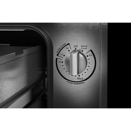 Tiroir-réchaud électrique 1,5 pi³ 30 po de KitchenAid - Fonte noire