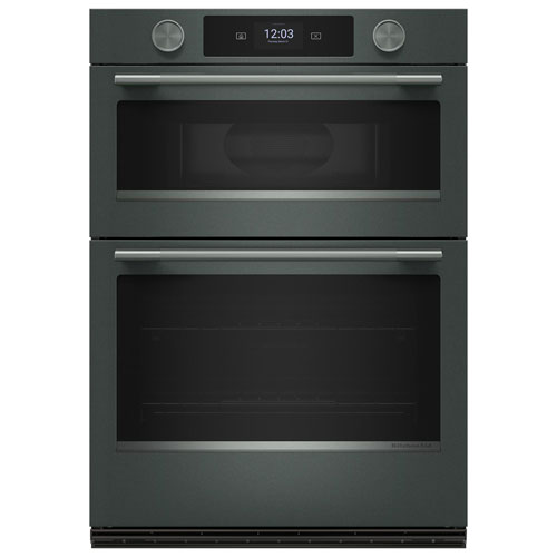 Four mural électrique combiné à convection véritable 5 pi³ 30 po de KitchenAid - Genévrier