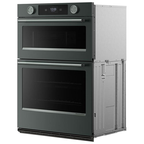 Four mural électrique combiné à convection véritable 5 pi³ 30 po de KitchenAid - Genévrier