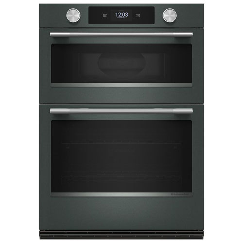 Four mural électrique combiné à convection véritable 5 pi³ 30 po de KitchenAid - Genévrier