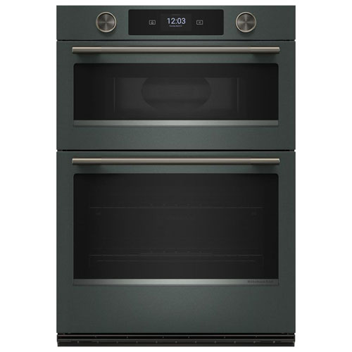 Four mural électrique combiné à convection véritable 5 pi³ 30 po de KitchenAid - Genévrier