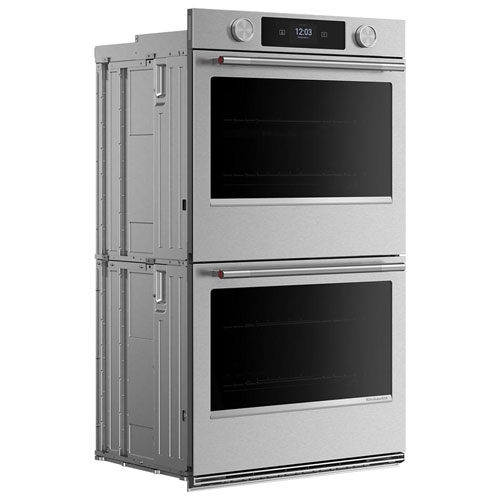Four mural électrique à convection véritable 8,6 pi³ 27 po de KitchenAid (KOED727SPS) - Acier inoxydable PrintShield