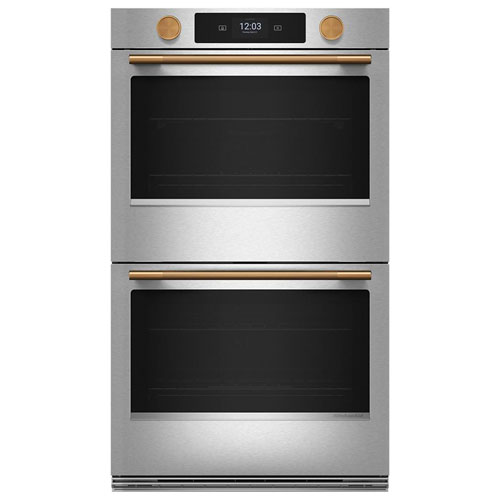 KitchenAid 30" 10.0 Cu. Ft. True Convection Electric Wall Oven - PrintShield Stainless
