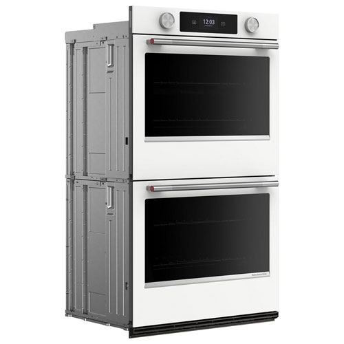 KitchenAid 30" 10.0 Cu. Ft. True Convection Electric Wall Oven - White