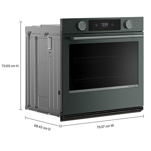 KitchenAid 30" 5.0 Cu. Ft. True Convection Electric Wall Oven - Juniper
