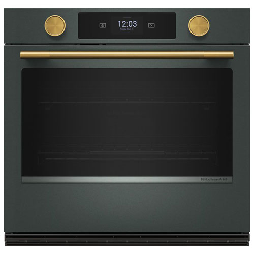 KitchenAid 30" 5.0 Cu. Ft. True Convection Electric Wall Oven - Juniper