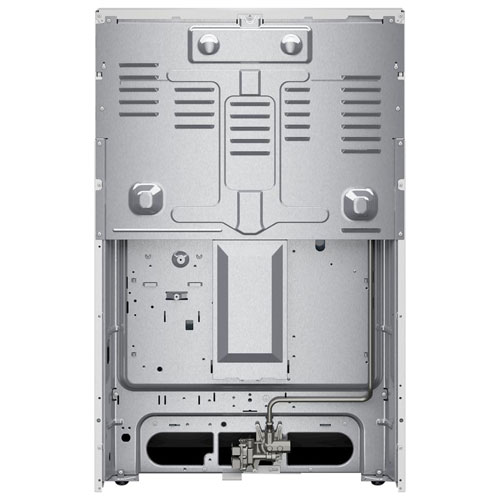 Cuisinière à gaz autonome avec four autonettoyant, friture à l'air et 5 brûleurs 5 pi³ 30 po de Whirlpool - Noir