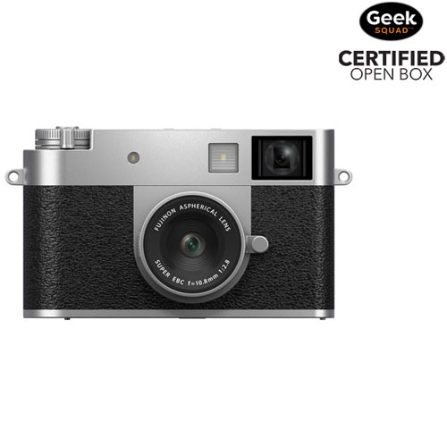 Open Box - Fujifilm X Half Optical Zoom Digital Camera - Silver