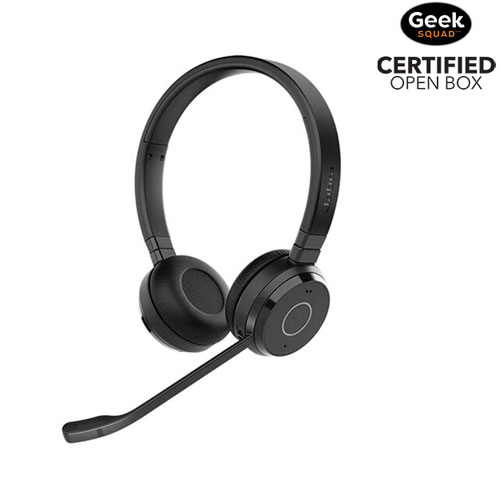 Boîte ouverte - Casque d'écoute sans fil stéréo CU Evolve 65 TE de Jabra avec support (6699-833-499)