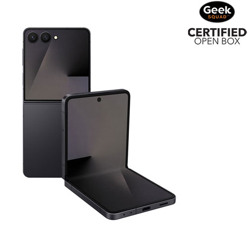 Open Box - Samsung Galaxy Z Flip7 5G 256GB - Jet Black - Unlocked