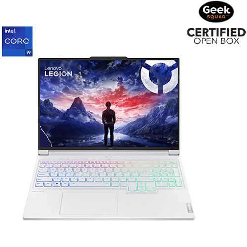 Boîte ouverte - Portable de jeu de 16 po Legion 7i de Lenovo - Blanc - Anglais