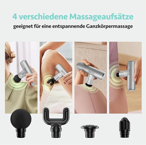 SKG F3-Lite Massage Gun, Red