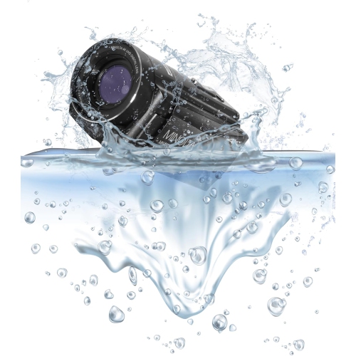 Minolta MN4K300WP 4K Ultra HD / 56 MP Waterproof Camcorder - Black - Bundle