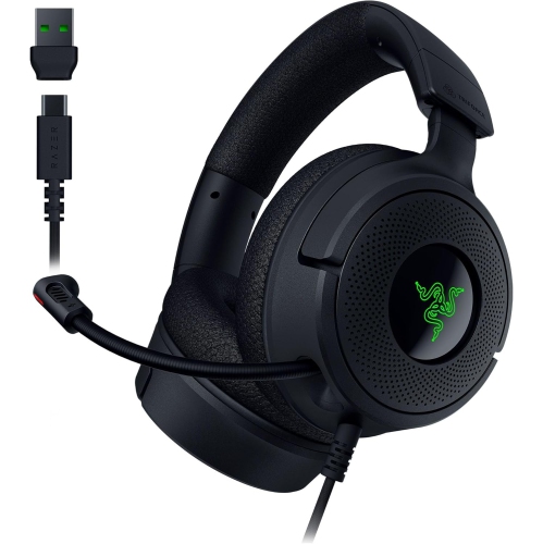 Razer Kraken V4 X Wired Gaming Headset Black Open Box