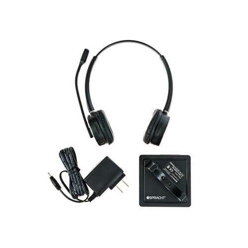 Spracht Zum Maestro Over-Ear Noise Cancelling Wireless Bluetooth Headset with Mic -