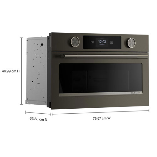 KitchenAid Built-In Microwave - 1.4 Cu. Ft. - Black Ore