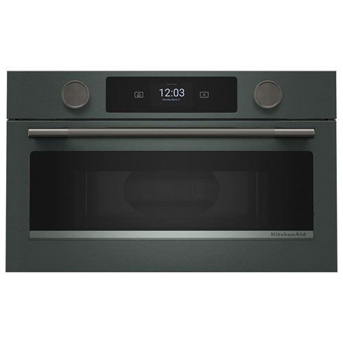 Four à micro-ondes encastrable de KitchenAid - 1,4 pi³ - Genévrier