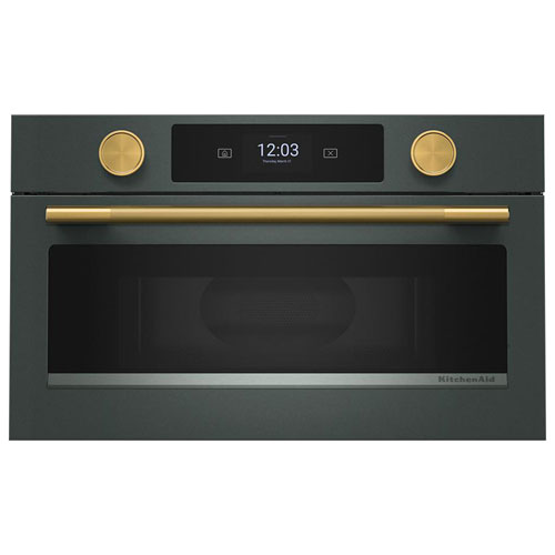 Four à micro-ondes encastrable de KitchenAid - 1,4 pi³ - Genévrier
