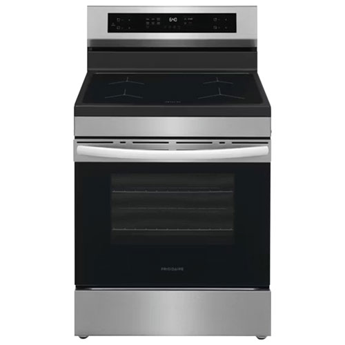 Frigidaire 30" 5.3 Cu. Ft.Free-Standing 4-Element Induction Range - SS